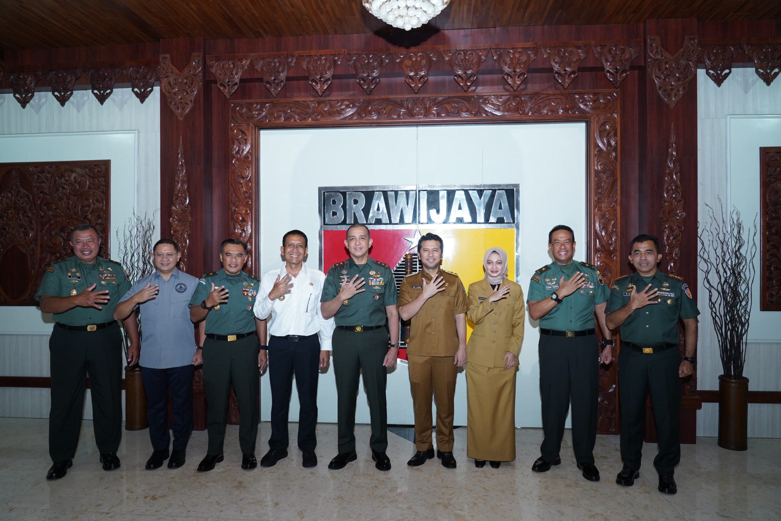 Kodam Brawijaya dan Pemprov Jatim Jalin Kerjasama di Bidang Pendidikan