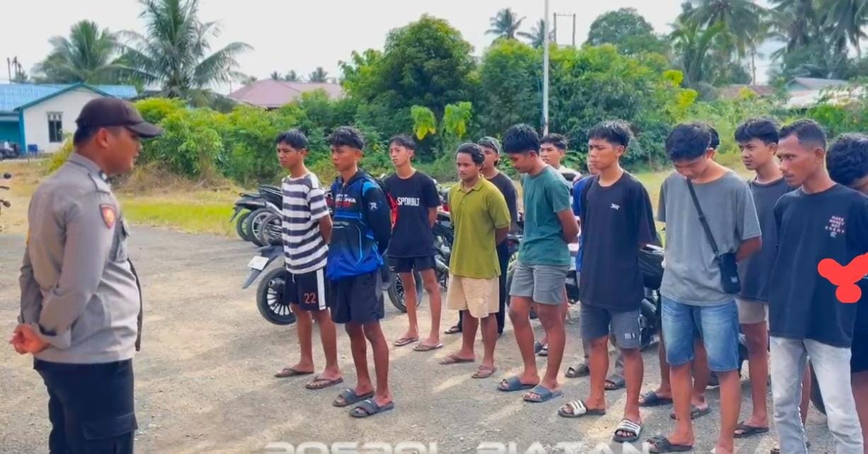 Polsek Talisayan Menghimbau Para Pengendara Sepeda Motor Untuk Memasang Knalpot Standar
