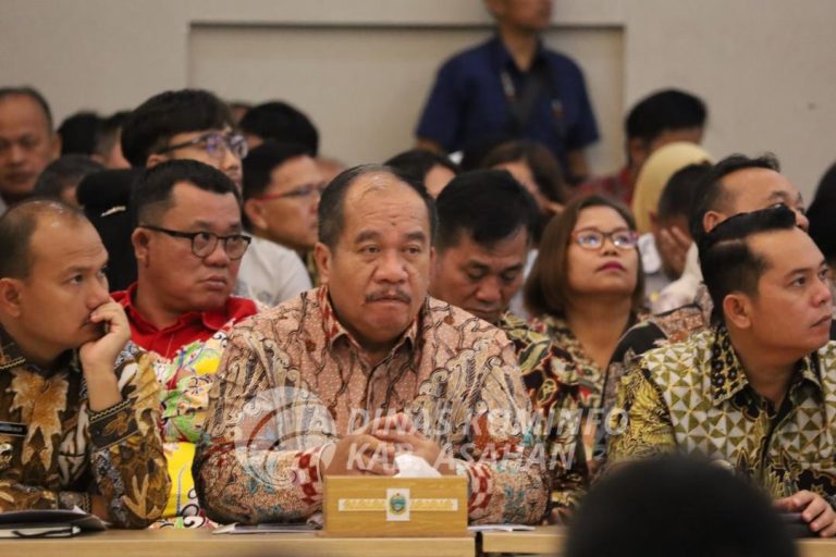 Bupati Asahan Taufik Zainal Abidin Siregar, S.Sos., M.Si mengikuti pelaksanaan Rapat Koordinasi Provinsi (Rakorprov)/High Level Meeting (HLM)