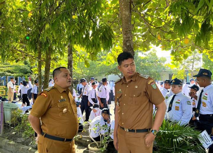 Camat Kota Kisaran Timur Hadiri Kegiatan MPLS di SMP Negeri 1 Kisaran